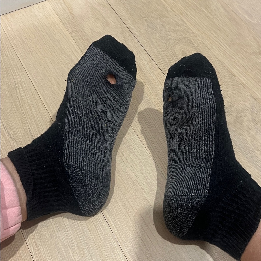 Socks - used - holes on bottom but still in great shape - Picture 3 of 5